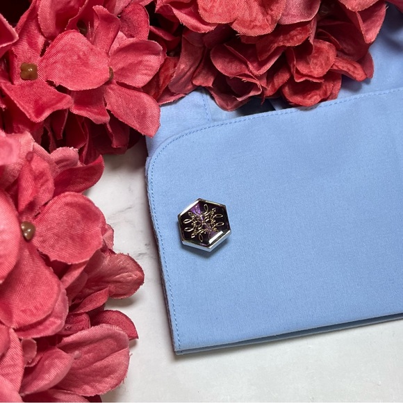 Stunning French Inspired Engraved Purple Hexagon Cufflinks - Picture 11 of 16